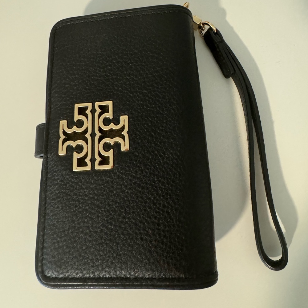 Tory Burch Britten Phone Case Wristlet/Wallet